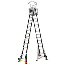 Load image into Gallery viewer, little giant safety cage ladder 9&#39; / 5&#39;
