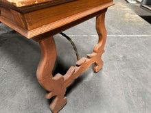 Load image into Gallery viewer, rustic folk art oak handmade farmhouse table desk Size L 69 x W 30 x H 32”
