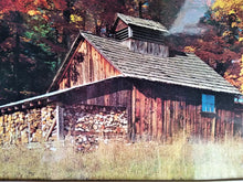 Load image into Gallery viewer, Original Photo Art Rustic Barn in Autumn 24 x 20
